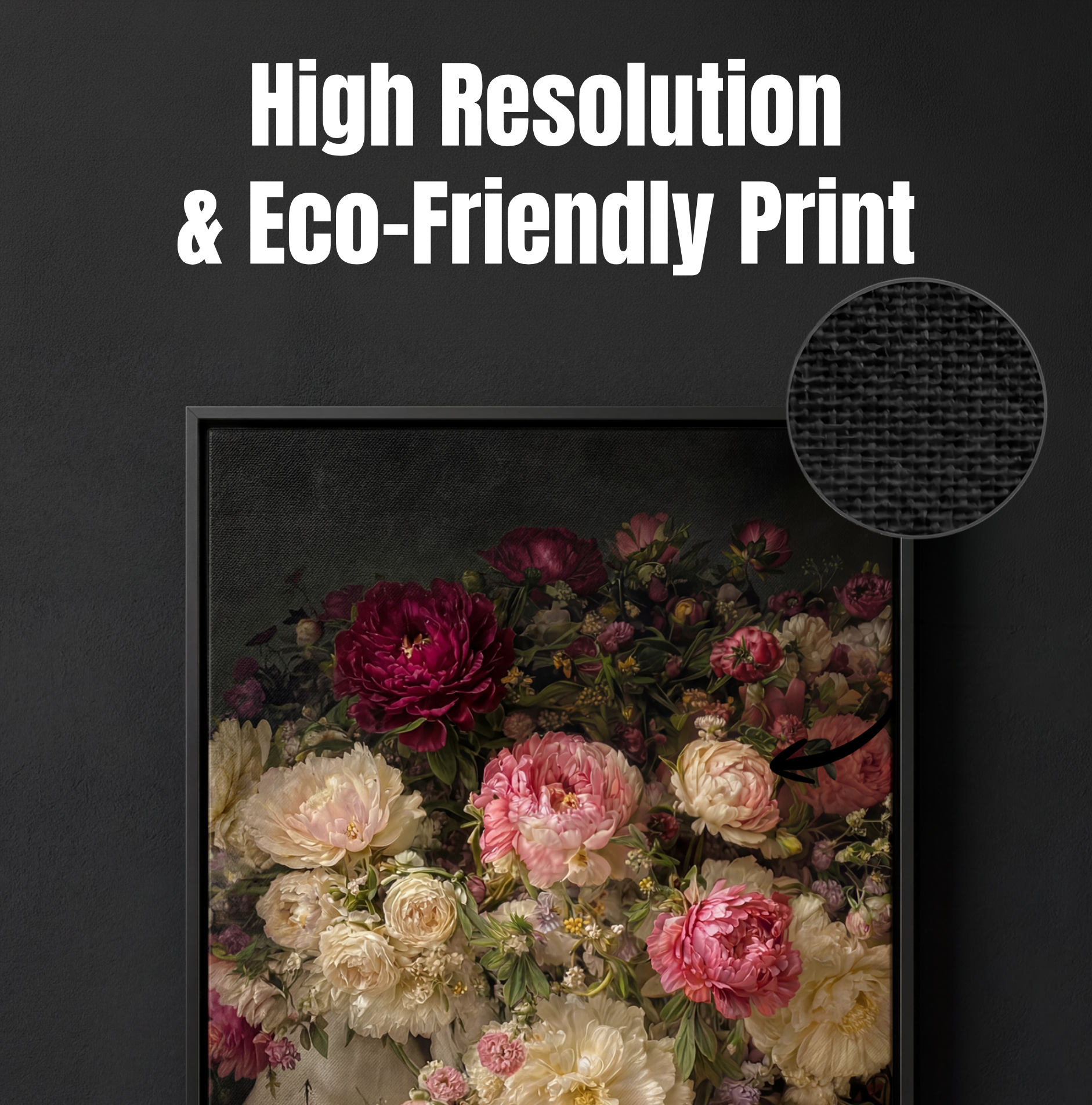 CUSTOM DUTCH GOLDEN AGE INSPIRED FRAMED CANVAS